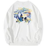 WUNIERE ECLIPSE PHOENIX BEYAZ SWEATSHIRT