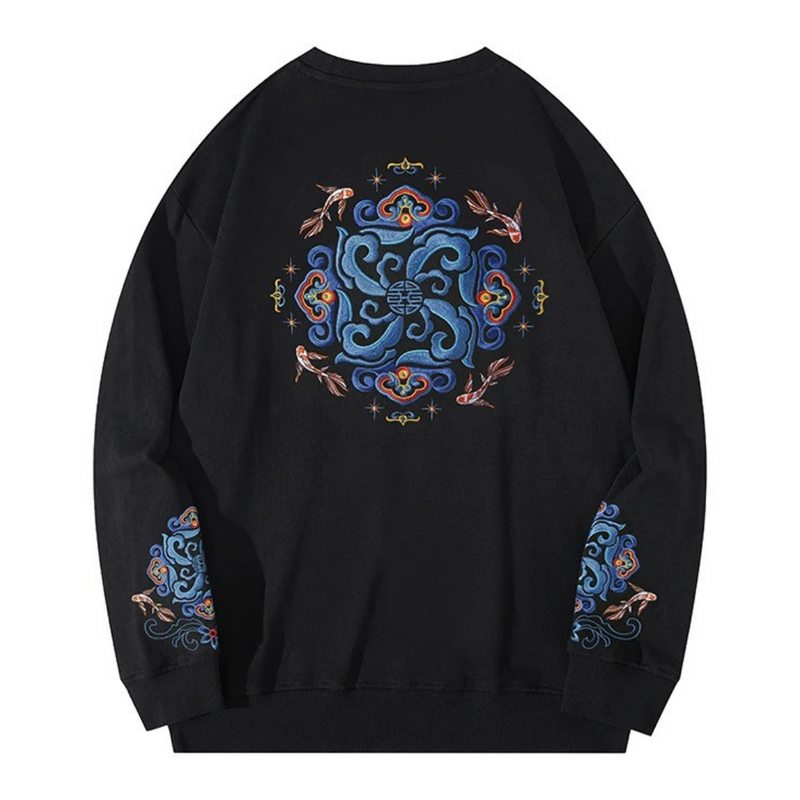 WUNIERE ECLIPSE ECHO SİYAH SWEATSHIRT