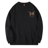 WUNIERE ECLIPSE BUTTERFLY SİYAH SWEATSHIRT