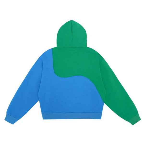 WUNIERE ERL YEŞİL-MAVİ SWEATSHIRT